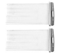 Pyugxab 2X Half Design Acciaio Snare Wire Drum Molla per Bambini Rullante Cajon Box Drums 30 Strand