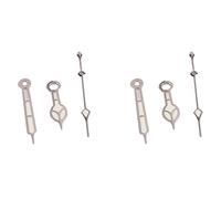 Pyugxab 2X Lancette per Orologi Lancette Luminose Lancette per Orologi Nel Stile Cattedrale per 7S26 NH35 NH36