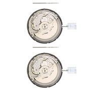 Pyugxab 2X NH35 Movimento Day Date Set Orologio Da Polso Meccanico Automatico Ad Alta Precisione con Stelo Nel Acciaio per Orologio