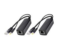Pyugxab 2X PS5712TG Gigabit Power Al Ethernet Splitter 10/100 / 1000Mpbs RJ45 Supporto Splitter IEEE802.3 Af/At (30W) PoE