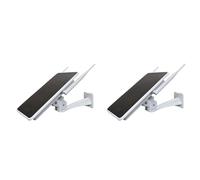 Pyugxab 2X Router Solare 6W 4G, Ripetitore WiFi, Router 4G A Energia Solare, Una Macchina, Impermeabile IP66