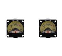 Pyugxab 2X SD-39 Pannello Analogico 35Mm VU Db Meter Amplificatore di Potenza Analizzatore di Spettro Musicale Misuratore di Livello Audio con Scheda Driver Retroilluminata