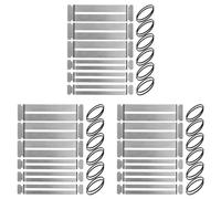 Pyugxab 3 X chitarre di protezione per tastiera in acciaio per basso, protezione per il violino
