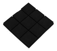 Pyugxab 4 mattonelle fonoassorbenti in schiuma fonoassorbente per studio di trattamento acustico, 30 x 30 x 5 cm