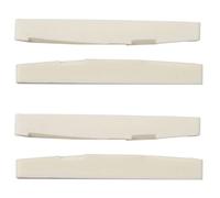 Pyugxab 4X 6 Corde Acustico Bone Bridge Chitarra Slotted Saddle Chitarra Parti