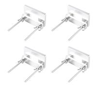 Pyugxab 4X Violino 4/4 Collo Installare Morsetto Violino Testa Apparecchio Fisso Clip e Tastiera Angolo di Montaggio Strumento di Misurazione Accurato