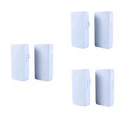 Pyugxab 6 Pezzi Router WiFi Esterno 2.4G 300Mbps Ripetitore Router Bridge Wireless WiFi 1KM Extender WiFi A Lungo Raggio 24V Poe Spina UE