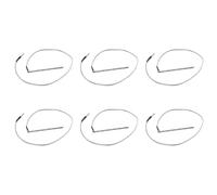 Pyugxab 6X 6 Corde Alta Sensibile Chitarra Acustica Ponte Rod Piezo Metallo Rod Folk Chitarra Pickup Stick Accessori per Ch