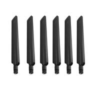 Pyugxab 6X Amplificatore Antenna Wi-Fi da 18 Dbi 2.4Ghz Connettore Router WLAN Booster,Nero