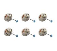 Pyugxab 6X Ricambio per Orologio al QUARZO Accessorio per La Riparazione del Movimento Pezzo di Ricambio con Stelo per 762