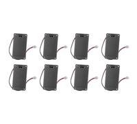 Pyugxab 8X 9V Flat Mount Guitar Pickup Coperchio Della Batteria per Batteria per Batteria per Accessorio per Basso per Chitarra Elettrica