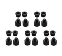 Pyugxab Adattatore per Filettatura Microfono da 20 Pezzi 5/8 Femmina Un 3/8 E 3/8 Femmina Un 5/8 Filettatura Adattatore per Vite per Supporto Microfono