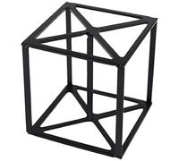 Pyugxab Base quadrata cosmetica spugna soffio di cipolline display essiccazione supporto cremagliera supporto trucco beauty kit di strumenti soffio di supporto (nero)