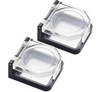 Pyugxab Copertura per interruttore a pulsante, impermeabile e collisione, protezione antipolvere per foro di montaggio A da 25 mm