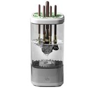 Pyugxab Macchina Elettrica per La Pulizia Dei Pennelli da Trucco Lavapennelli e Supporto Automatici per Trucco Rapido Ed Efficiente per Una Pulizia Profonda