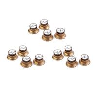 Pyugxab Manopole di Controllo Della Velocità un 12 Pezzi 6 Tono 6 Volume per LP SG Chitarra Manopole Dorate Accessori per Chitarra