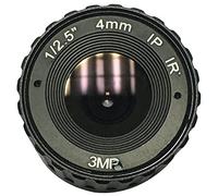 Pyugxab Obiettivo fisso dell'iride della macchina fotografica di 4mm di IR della lente 1/2.5"" della macchina fotografica di sicurezza di 3 MP per il supporto, 145082