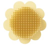 Pyugxab per Shampoo nel Silicone per Bambini nel Silicone Esfoliante Pulita Doccia Bagno Cura Strumenti Domestici per il Massaggio del Cuoio Capelluto - Giallo