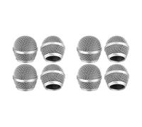 Pyugxab Sostituzione della Griglia del Microfono da 8 Pezzi, Testina della Griglia del Microfono in Rete per Microfono Wireless e Microfoni Cablati,