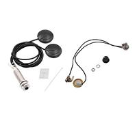 Pyugxab Trasduttore piezoelettrico per chitarra da 27 mm Amplificatore precablato con pickup per chitarra Trasduttore piezo elettrico acustico contatto