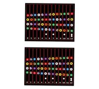 Pyugxab Ukulele Tastiera Chord Fret Stickers Nota Sticker Finger Guide per Ukulele Beginner 20PZ