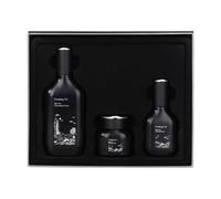 Pyunkang Yul Cofanetto regalo linea tè nero - Prodotti per la cura della pelle fermentata coreana per l'idratazione quotidiana, tonico di fascia alta premium di lusso, siero, crema