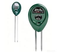 PYXGAR Misuratore 3-in-1 per Terreno - Tester pH, Umidità e Nutrienti, Strumento per Piante, Giardino, Prato e Agricoltura, Lettura Precisa e Facile