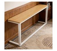 PYYDJQ Consolle stretta dietro il divano Tavolini Dietro Al Divano Stretti Lunghi E Sottili, Consolle Portaoggetti Sul Retro Del Con Piano In Legno Per La Casa/commerciale(A,60x20x80cm/23.6x8x31in)