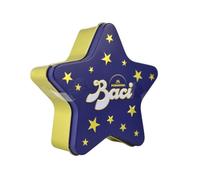 PZ 1 LATTA A FORMA DI STELLA BACI GR 50 CONTENENTE CIOCCOLATINI PERUGINA BACI IDEALE PER REGALO