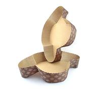PZ 10 STAMPO PER COLOMBA 1000 GR LUNGHEZZA 33 CM LARGHEZZA 25 CM ALTEZZA 6 CM IDEALE PER REALIZZARE COLOMBE TRADIZIONALI, PER PASTICCERIA, STAMPO PER DOLCI CON DECORAZIONI