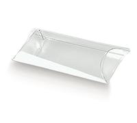 Pz 10 Tubo Portaconfetti Trasparente PVC 6x4 Cm Bomboniere Fai da Te