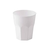 PZ 100 BICCHIERE BIANCO ML 270 KRISTAL COCKTAIL WHITE MOJITO COCA E RUM HAPPY HOUR APERITIVO APERICENA PLP USA E GETTA