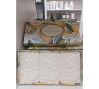 Pz. 2 cartoni Saponificio Artigianale Fiorentino, Sapone al Limone, Set di 3 Saponette da 125g, Made in Italy