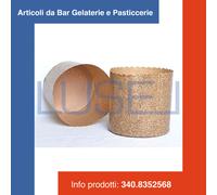 PZ 40 STAMPO Per PANETTONI Alti FORMA COTTURA PANETTONE DIAMETRO CM 7 Alto CM 5 Da GR 100
