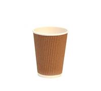 PZ 200 BICCHIERE IN CARTA ML 250 TERMICO PER CAPPUCCINO CIOCCOLATA CAFFE' O BEVANDE CALDE IN CARTONE PAPER CUP COFFEE AND HOT DRINKS