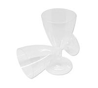 PZ 200 BICCHIERE WINE CC 180 CALICE VINO PROSECCO TRASPARENTE ALTO CM 12,5 PER HAPPY HOUR APERITIVO APERICENA