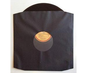 [PZ 25] Manicotti (LP) 12" NERO Foderato con Taglio Angoli Cut