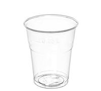 50 Bicchieri Kristal monouso in plastica PET trasparente 350cc