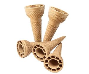 PZ 336 CONI LUNA IN CIALDA WAFER CONO CON FORMA COPPA PER GELARIA E PASTICCERIA