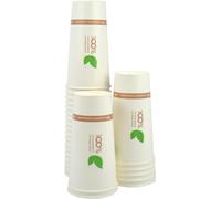 PZ 50 BICCHIERE MAXI 500 ML COMPOSTABILE E BIODEGRADABILE LUCIDO HAVANA BICCHIERE GRANDE IDEALE PER BEVANDE FREDDE GUSTO COLA, ARANCIATA