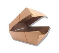 PZ 50 Porta Hamburger PANINO CM 12 X 12 per Sandwich in Carta per ASPORTO Take Away