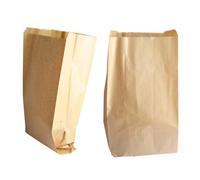 PZ 50 SACCHI IN CARTA AVANA PER RACCOLTA DIFFERENZIATA CM 22x50 CM BUSTA PER RIFIUTI RACCOLTA DIFFERENZIATA