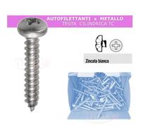 PZ 500 VITI per METALLO AUTOFILETTANTE - 4,8 x 38 zincata TESTA CILINDRICA TC
