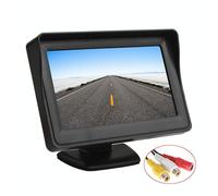 PZ-703 Monitor per retrovisore per auto LCD TFT da 4,3 pollici con supporto e pa