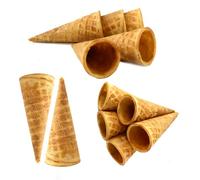PZ 760 MINI CONI IN CIALDA WAFER I GUSTOLINI PER DECORAZIONE GELATI PER GELATERIE