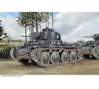Pz.kpfw.38(t) Ausf.g W/ Interior Tank 1:35 Plastic Model Kit DRAGON MODELS