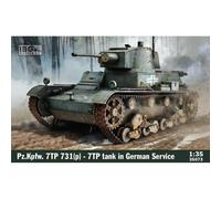 Pz.kpfw.7tp 731 (P) -7tp Tank IN Tedesco Servizio IBG models ibg35073 1:3 5