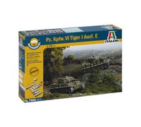 Italeri IT7505 PZ.KPFW.VI TIGER I AUSF.E.KIT 1:72 Modellino