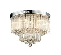 PZ LV Lampadario, Modern Crystal Ceiling Lamp 9-Light Wind Chime Light Fixture Idyllic Living Room Foyer Decoration Chandelier Interior Hallway Dining Room Ceiling Pendent Lamp