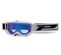 PZ3300FL-323 GOGGLE VISION GO MATT WHT/BLUE MIRROR MASCHERA 3300